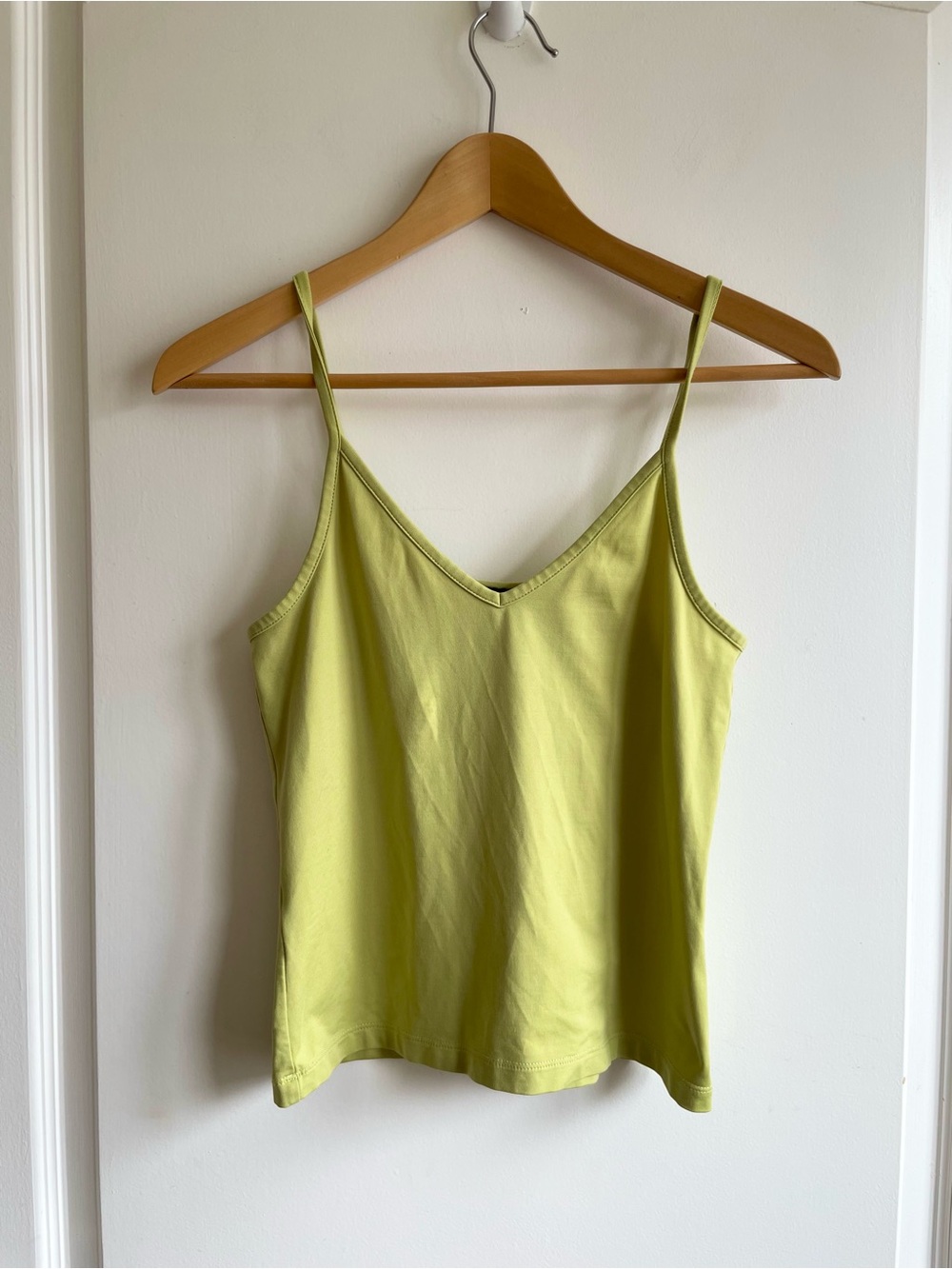 Vintage Express Y2K Green Tank Top Cami Size M Fairy